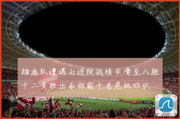 雄鹿队遭遇七连败战绩下滑至八胜十二负跌出东部前十名危机四伏